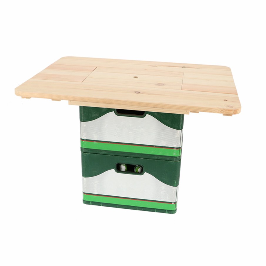 Tuinmeubels Esschert Design | Bierkrat Tafel Blank