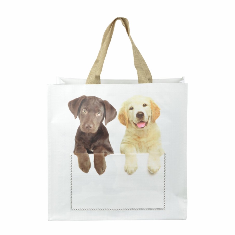 Tassen&Paraplu's Esschert Design Boodschappentassen | Kiekeboe Tas Hond/Poes