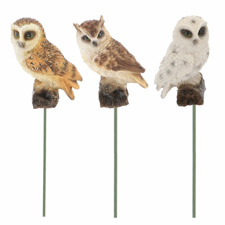 Tuin&Terras Esschert Design Polyresin - Vogels | Uil Op Steker