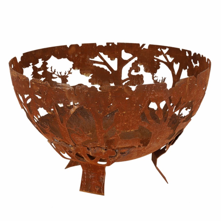 Vuur Esschert Design | Vuurschaal Lasercut Roest