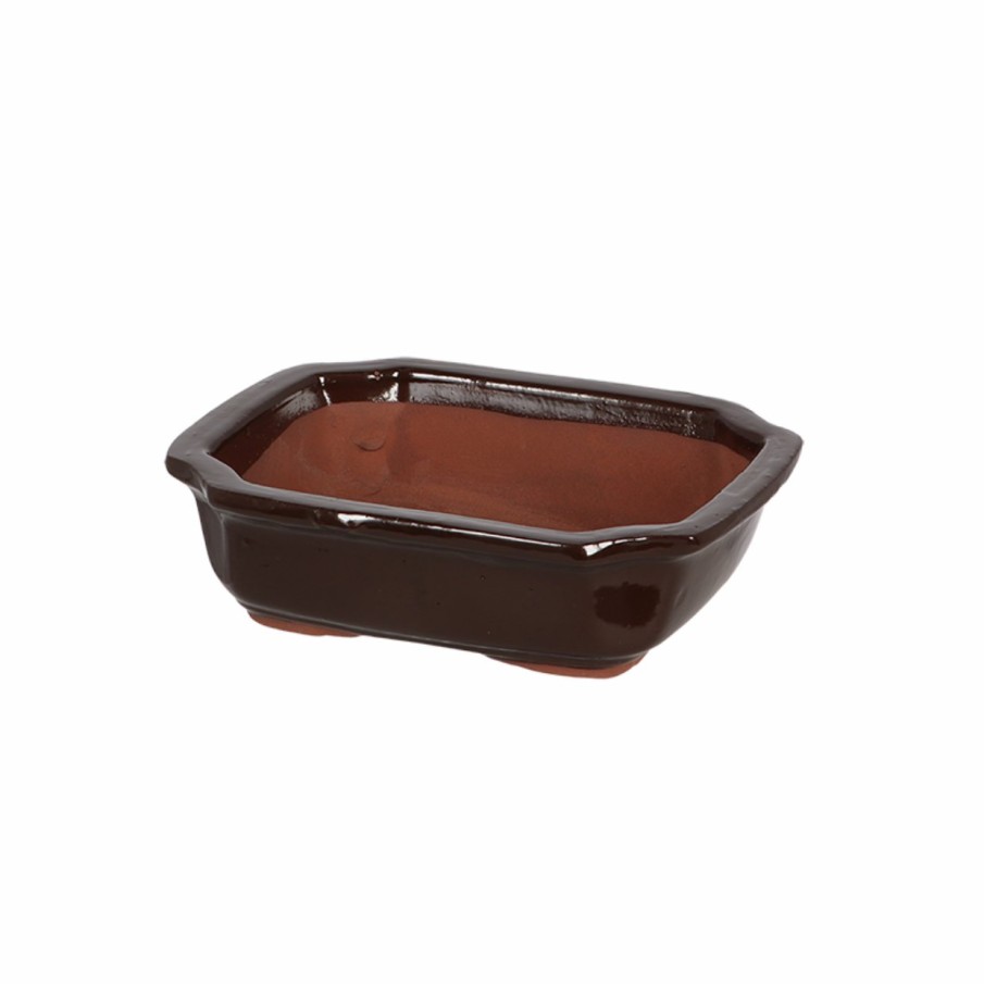 Indoor Esschert Design Bloempotten en -bakken | Bonsai Pot Rechthoekig S