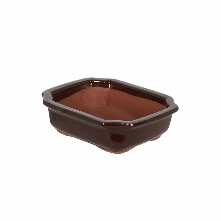 Indoor Esschert Design Bloempotten en -bakken | Bonsai Pot Rechthoekig S