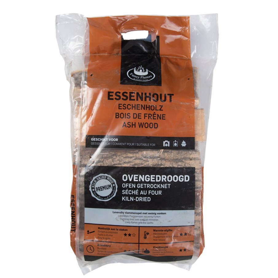 Vuur Esschert Design | Premium Ovengedroogd Essenhout