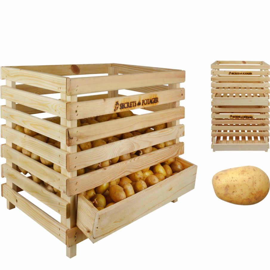 Kweken Esschert Design Kratten | Houten Aardappelkrat