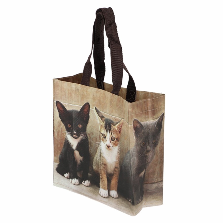 Tassen&Paraplu's Esschert Design Boodschappentassen | Boodschappentas Kittens S