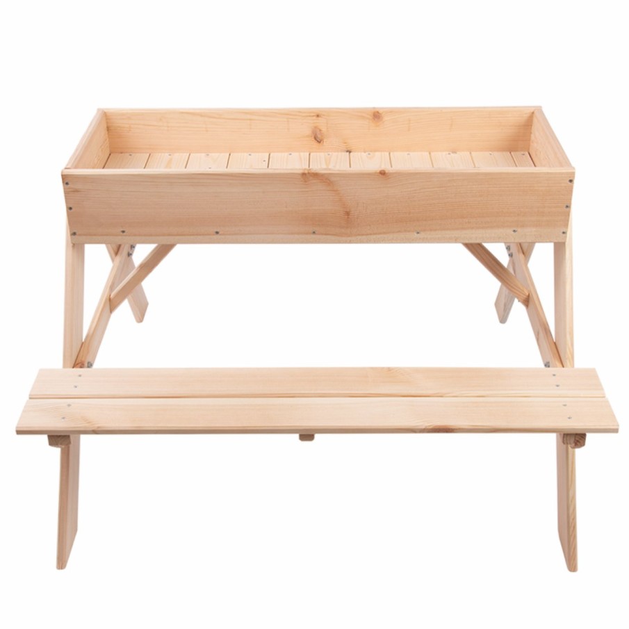 Kids Esschert Design | 2 In 1 Picknicktafel Met Zandbak