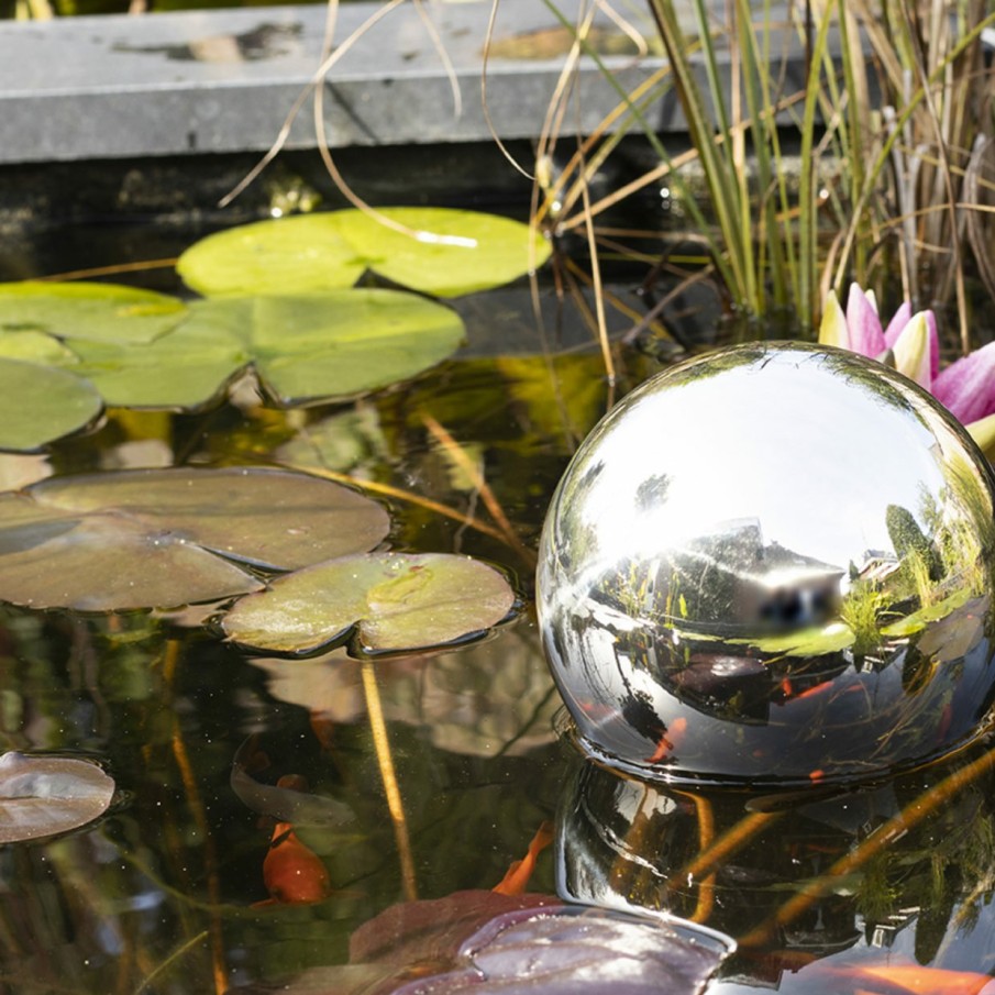 Tuin&Terras Esschert Design Tuinbeelden | Heksenbol Rvs M