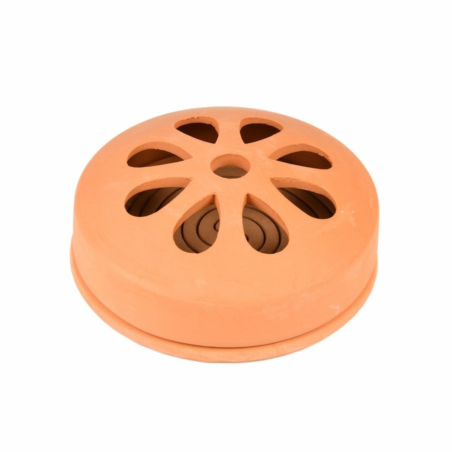 Tuin&Terras Esschert Design Citronella | Citron. Spiralen Terracotta/Giftbox