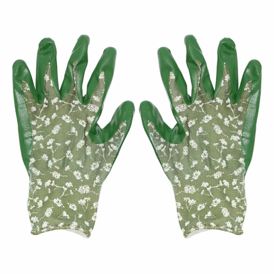 Tuin&Terras Esschert Design Tuinhandschoenen | Polyester Nitril Tuinhandschoenen M