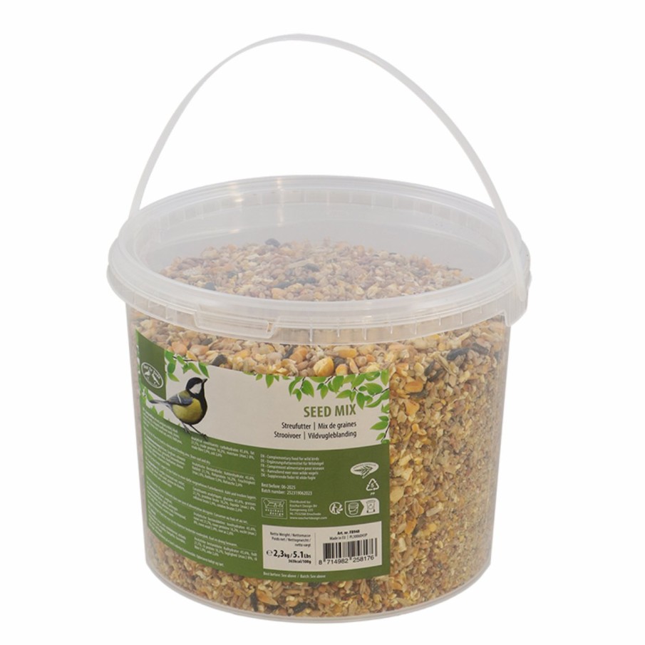 Vogels&Tuindieren Esschert Design Strooivoer | Strooivoer 2,3Kg In Emmer