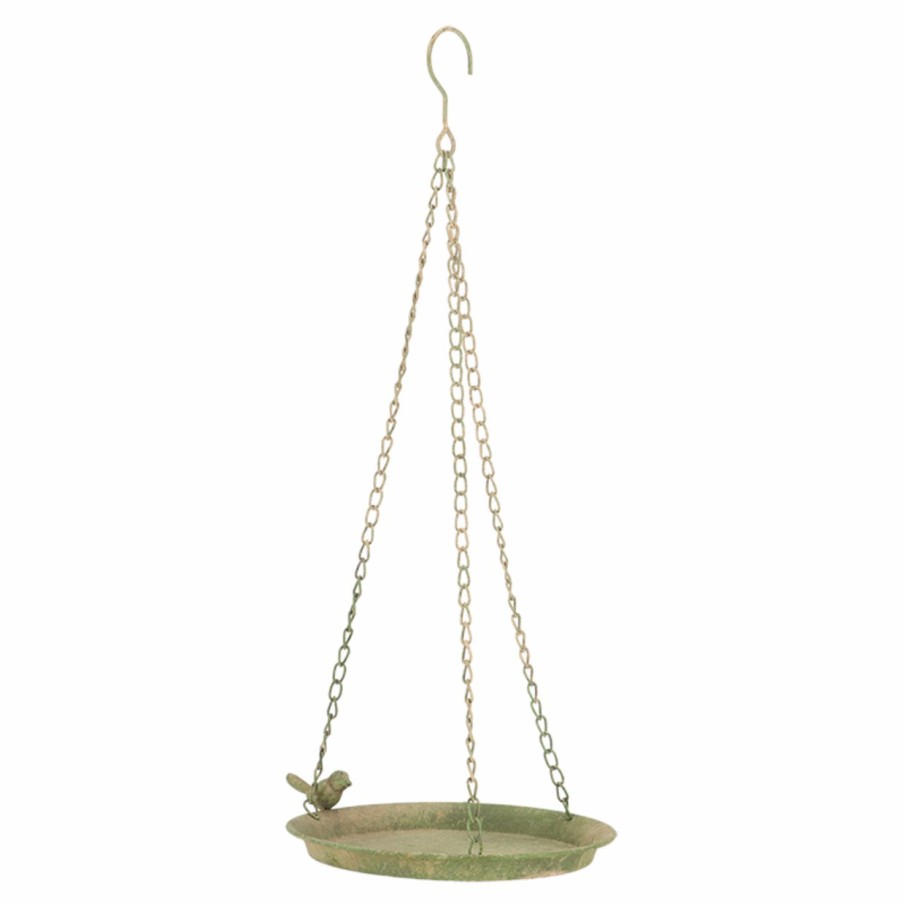 Vogels&Tuindieren Esschert Design Hangend | Am Green Hangend Vogelbad 1 Vogel