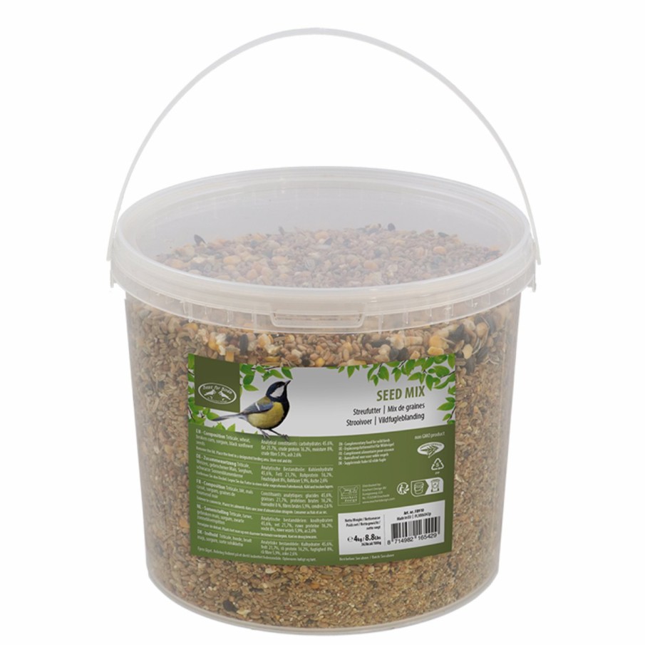 Vogels&Tuindieren Esschert Design Strooivoer | Strooivoer 4Kg In Emmer