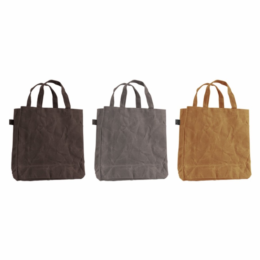 Tassen&Paraplu's Esschert Design Overig | Boodschappentas Gewaxte Canvas S