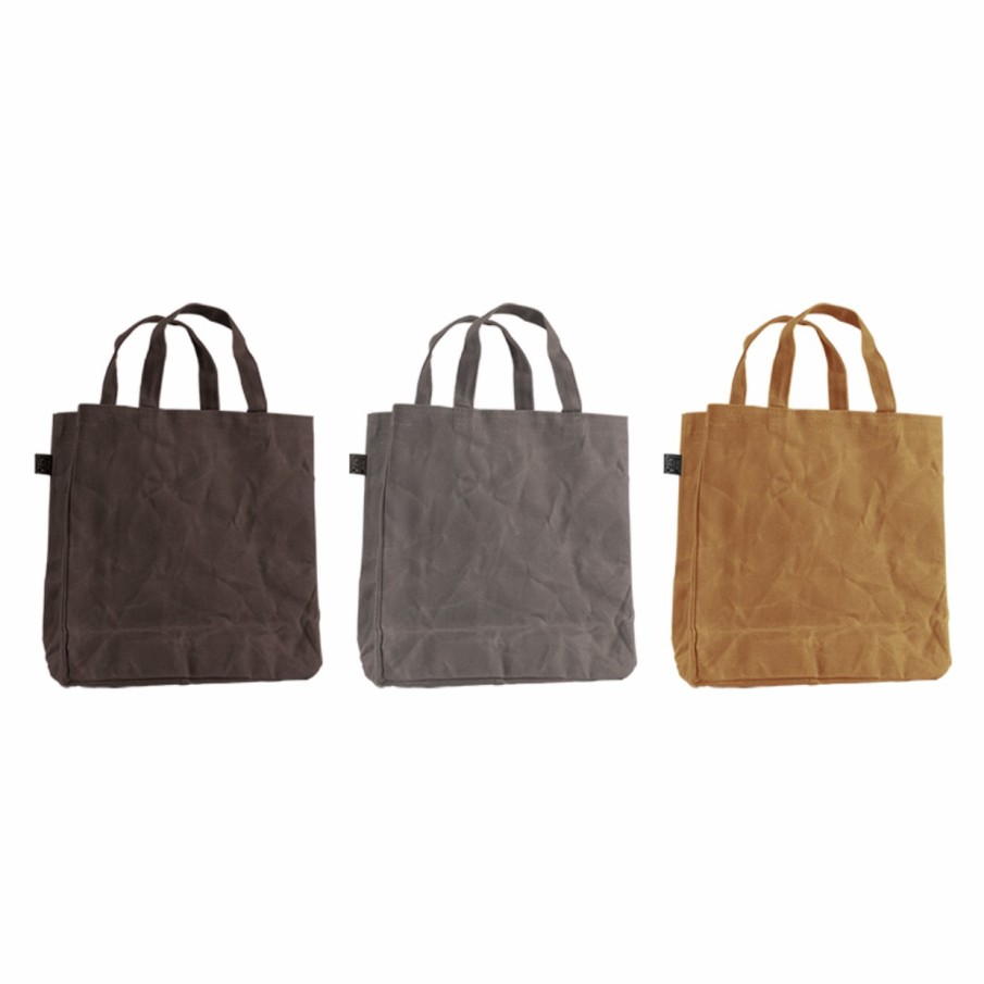 Tassen&Paraplu's Esschert Design Overig | Boodschappentas Gewaxte Canvas S