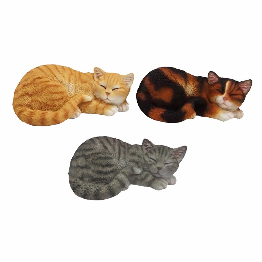 Tuin&Terras Esschert Design Polyresin - Katten & honden | Slapende Poes