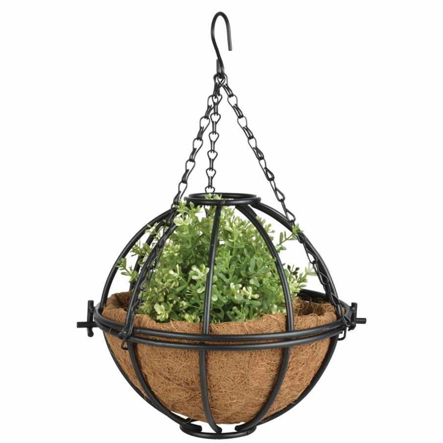 Tuin&Terras Esschert Design Hangmanden | Metalen Hanging Basket 25Cm Bal