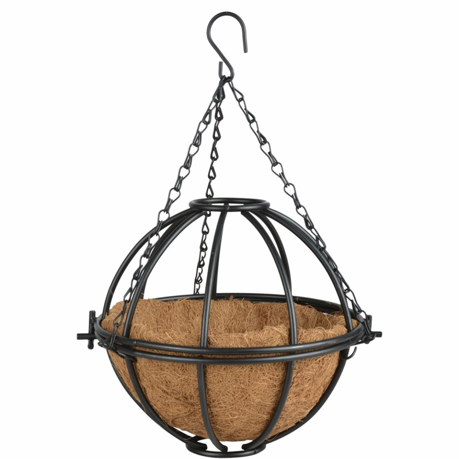 Tuin&Terras Esschert Design Hangmanden | Metalen Hanging Basket 25Cm Bal