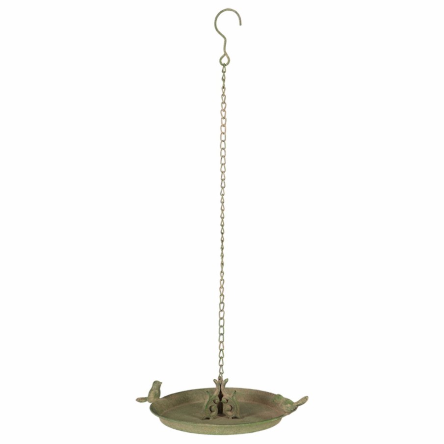 Vogels&Tuindieren Esschert Design Hangend | Am Green Hangend Vogelbad 2 Vogels